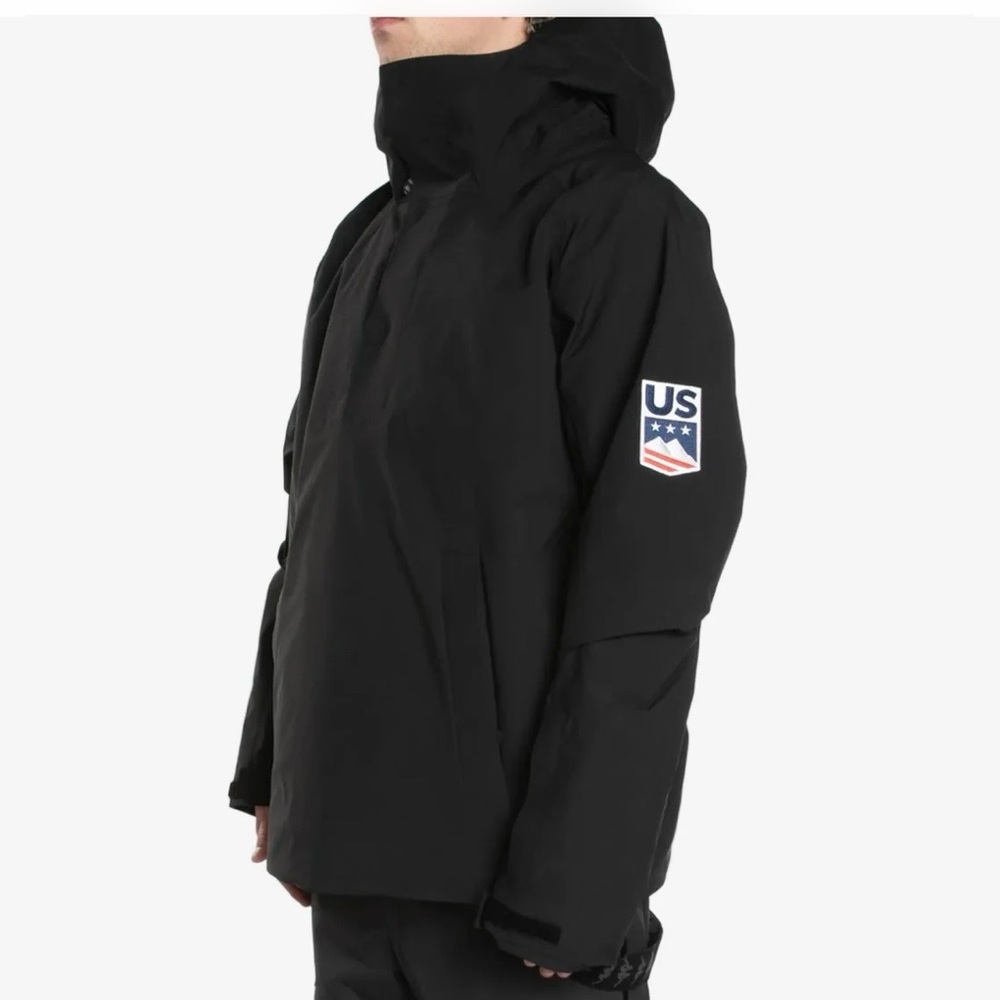 US Ski and Snowboard Kappa Black Jacket for Men